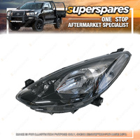 Superspares Left Hand Side Headlight for Mazda 2 DE 06/2007-08/2014