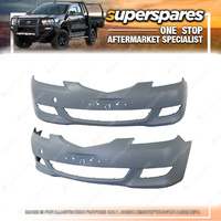 Superspares Front Bumper Bar Cover for Mazda 3 Hatchback BK 2004-2006