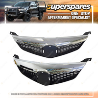 Superspares Chrome / Black Front Grille for Mazda 6 GG 2005 - 2007