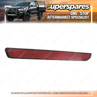 Superspares Left Rear Bumper Bar Reflector for Mazda 6 GH 12/2007-02/2010