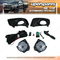 Superspares Fog Light Set for Mazda Bt 50 UN 2008 - 2011 Brand New