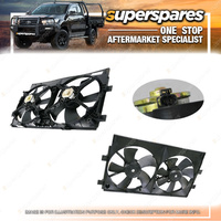 Superspares Dual Radiator Fan for Mitsubishi Lancer CJ CF 09/2007-ONWARDS