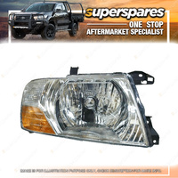 Superspares Head Light Right Hand Side for Mitsubishi Pajero Np 11/2002-10/2006