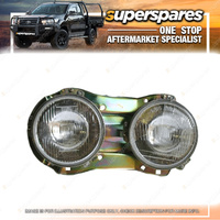 Superspares Left Headlight for NISSAN 620 UTE 1972-1979 Brand New
