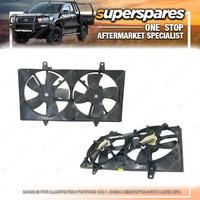 Superspares Radiator A/C Condenser Fan for Nissan Maxima J31 12/2003-01/2009