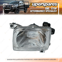 Superspares Left Hand Side Headlight for Nissan Navara D22 1997-2000