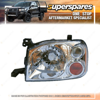 Superspares Left Hand Side Headlight for Nissan Navara D22 2001-2005