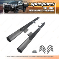 Superspares Side Steps Kit for Nissan Navara D40 12 / 2005- Onwards