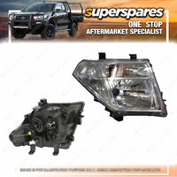 Right Headlight Without Globe Shade for Nissan Navara D40 12/2005-01/2010