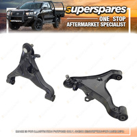 Superspares Left Front Lower Control Arm for Nissan Navara Spain Built D40