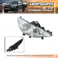 Superspares Right Hand Side Headlight for Peugeot 207 A7 A 02/2007-ONWARDS