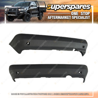 Superspares Rear Bumper Bar Cover for Suzuki Alto SS80 09/1985-1988