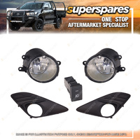 Fog Light Kit for Toyota Camry ASV50 AHV50 With Wires 12/2011-12/2014