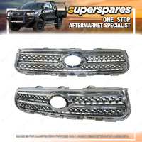 Superspares Front Grille for Toyota Rav4 ACA30 SERIES 01/2006-07/2008