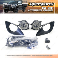 Superspares Fog Light Kit for Toyota Yaris Sedan NCP93 01/2006-ONWARDS