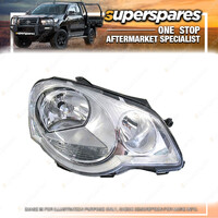 Superspares Head Light Right Hand Side for Volkswagen Polo 9N 11/2005-02/2010