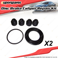 2 x Front Disc Brake Caliper Repair Kit for Audi 100 C3 C4 80 B3 A4 S4 B5 B6 B7