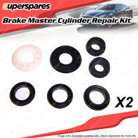 2 x Brake Master Cylinder Repair Kit for Ford Cargo 1515 CH9A 1313 CLBA 28.57 mm