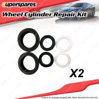 2 x Rear Wheel Cylinder Repair Kit for Hino Ranger FD FD3H FD1J Diesel 1991-2009