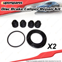 2 x Rear Brake Caliper Repair Kit for Mitsubishi ASX XA XB XC Outlander ZJ ZK ZL