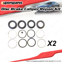 2 x Front Disc Brake Caliper Repair Kit for Toyota FJ Cruiser GSJ15R 4.0L V6