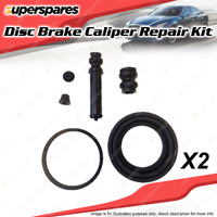 2 x Front Disc Brake Caliper Repair Kits for Mitsubishi Lancer CC 1.5L 1.6L 1.8L