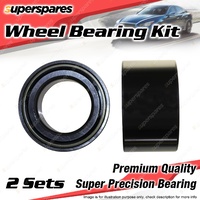 2x Front Wheel Bearing Kit for RENAULT MASTER INTEGRAL LWB SWB 2.5L Diesel