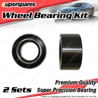 2x Front Wheel Bearing Kit for VOLVO S40 V40 T4 1.8L 1.9L I4 DOHC 1997-2004