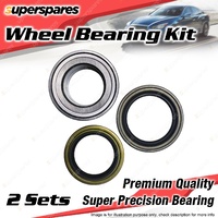 2x Rear Wheel Bearing Kit for LEXUS SC430 UZZ40R UZZ40 4.3L V8 2001-2010