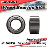 2x Rear Wheel Bearing Kit for RENAULT MASTER INTEGRAL MWB X70 L2H2 SWB LWB X70