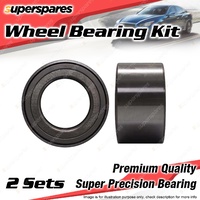2x Front Wheel Bearing Kit for SSANGYONG ACTYON A200 KYRON STAVIC I4 I5