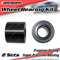 2x Rear Wheel Bearing Kit for Peugeot 308 CC XS 1.4L 2.0L Partner 1.6 HDi