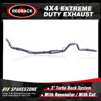 Redback 4x4 Exhaust & Resonator & cat for Toyota Prado 120 1KD-FTV 08/04-07/15