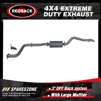 Redback 4x4 Exhaust Large Muffler for Volkswagen Amarok 2H 3.0L 09/16-on