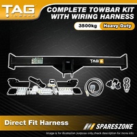 TAG Heavy Duty Towbar Kit for Toyota Landcruiser 79 Series 12-On Capacity 3500kg