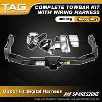 TAG Heavy Duty Towbar Kit for Toyota Fortuner 01/2015 - on Powder Coated 3000kg