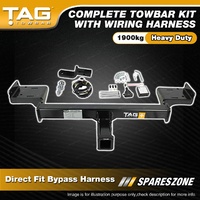 TAG Heavy Duty Towbar Kit for Kia Sportage QL Wagon 16-18 1900kg Powder-Coated