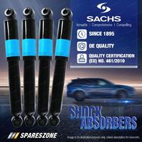 Front + Rear Sachs Shock Absorbers for Mercedes Benz MB100 MB120 Van 11/99-01/05