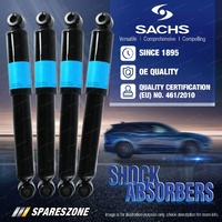 Front + Rear Sachs Shock Absorbers for Volkswagen Beetle 1200 1960-03/1966