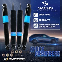 Front + Rear Sachs Shock Absorbers for Smart Cabrio City Fortwo Roadster Coupe