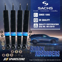 Front + Rear Sachs Shock Absorbers for Chevrolet C10 Pickup with Rear Leaf 73-74