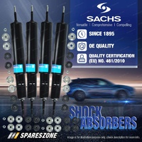 Front + Rear Sachs Shock Absorbers for Fiat 126 500 Sedan Wagon 07/62-20