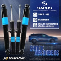 Front + Rear Sachs Shock Absorbers for Volkswagen Amarok 2.0L 4Motion 09/11-23