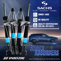 Front + Rear Sachs Shock Absorbers for Ford Falcon BA BF XL Ute Cab Chassis