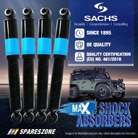 Front + Rear Sachs Max Shock Absorbers for Daihatsu F-Series F10 4WD Ute 75-78