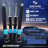 Front + Rear Sachs Shock Absorbers for Honda Accord Euro CU 2.4L Sedan 08-13