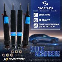 Front + Rear Sachs Shock Absorbers for Mercedes Benz W123 C123 Sedan Coupe 76-86