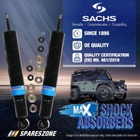 Rear Sachs Max Shock Absorbers for Nissan Patrol Y62 LWB Wagon 5.6L 01/10-20