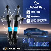 2 x Front Sachs Shock Absorbers for Volkswagen Touareg 7P5 2010 - 2018