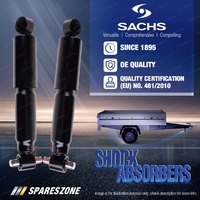 2 x Rear Sachs Trailer Shock Absorbers for York TECAIR 1 Premium Quality